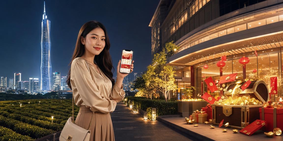 Bonus sampul merah gaya Malaysia di Kuala Lumpur bersama platform 1916